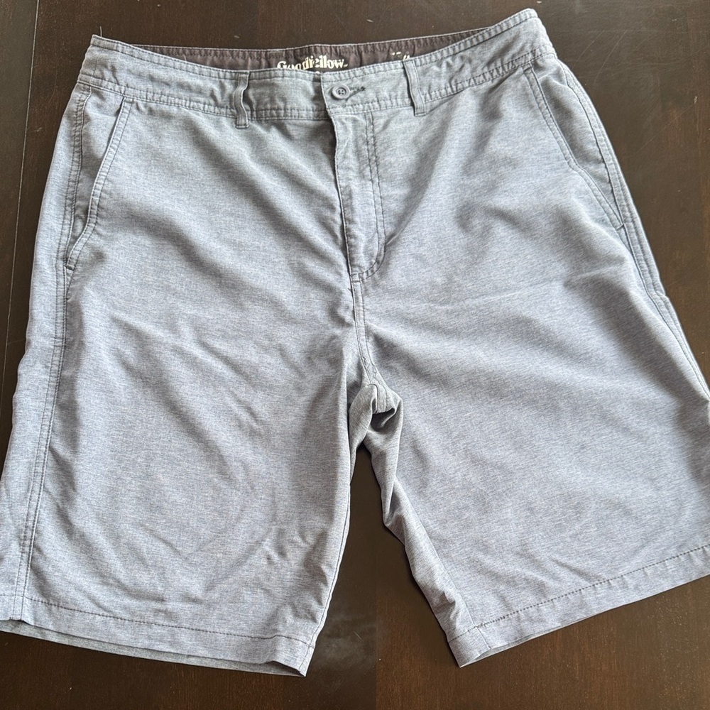 Goodfellow & Co Gray Flat Front Shorts